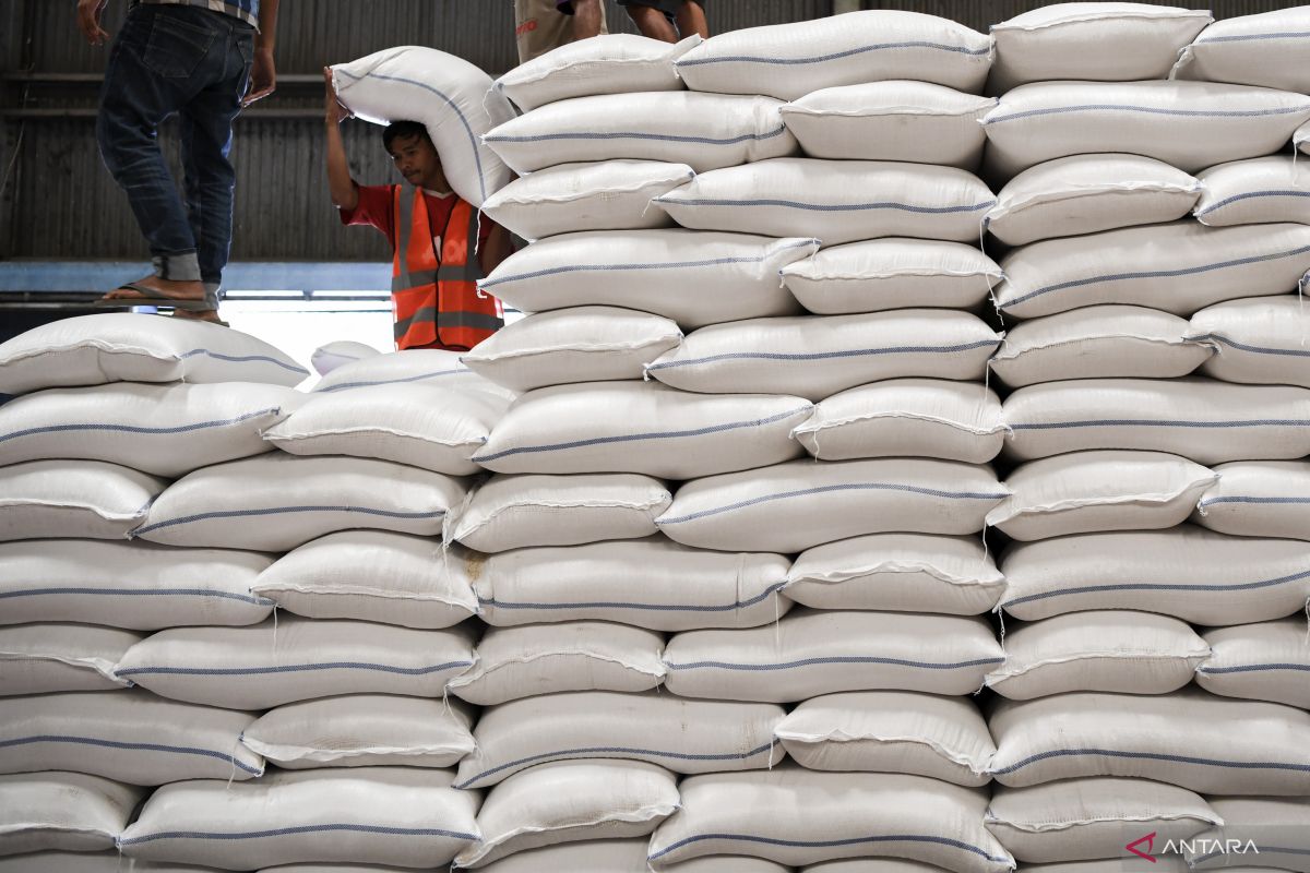 Upaya menjaga inflasi nasional dimulai dari beras