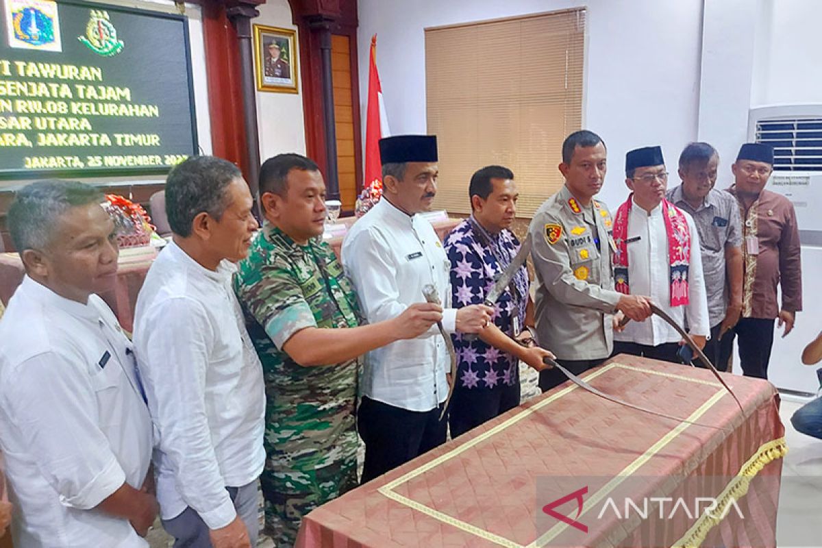 Warga Gang Mayong sepakat deklarasi anti tawuran