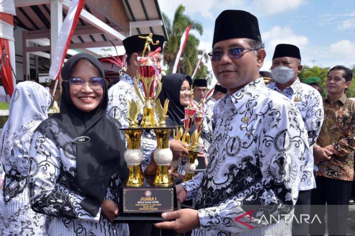 Bupati Boyolali: HUT PGRI momentum pengelolaan pendidikan semakin baik