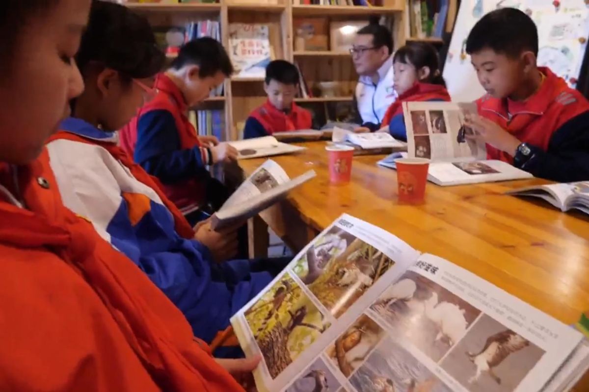 Perpustakaan burung migran dibangun di kuil leluhur Danau Poyang China