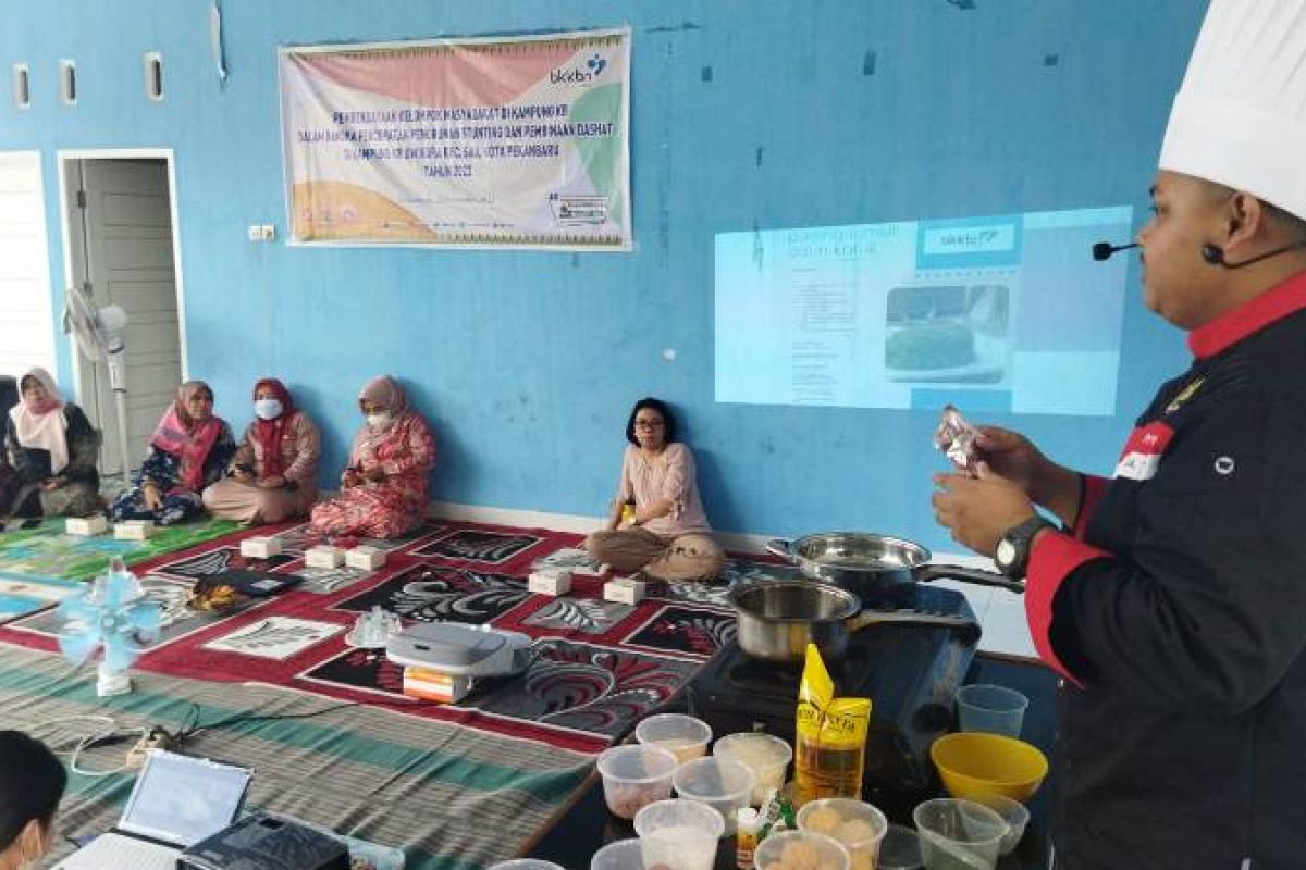 BKKBN Riau gandeng Chef Deden demo masak menu pelancar ASI