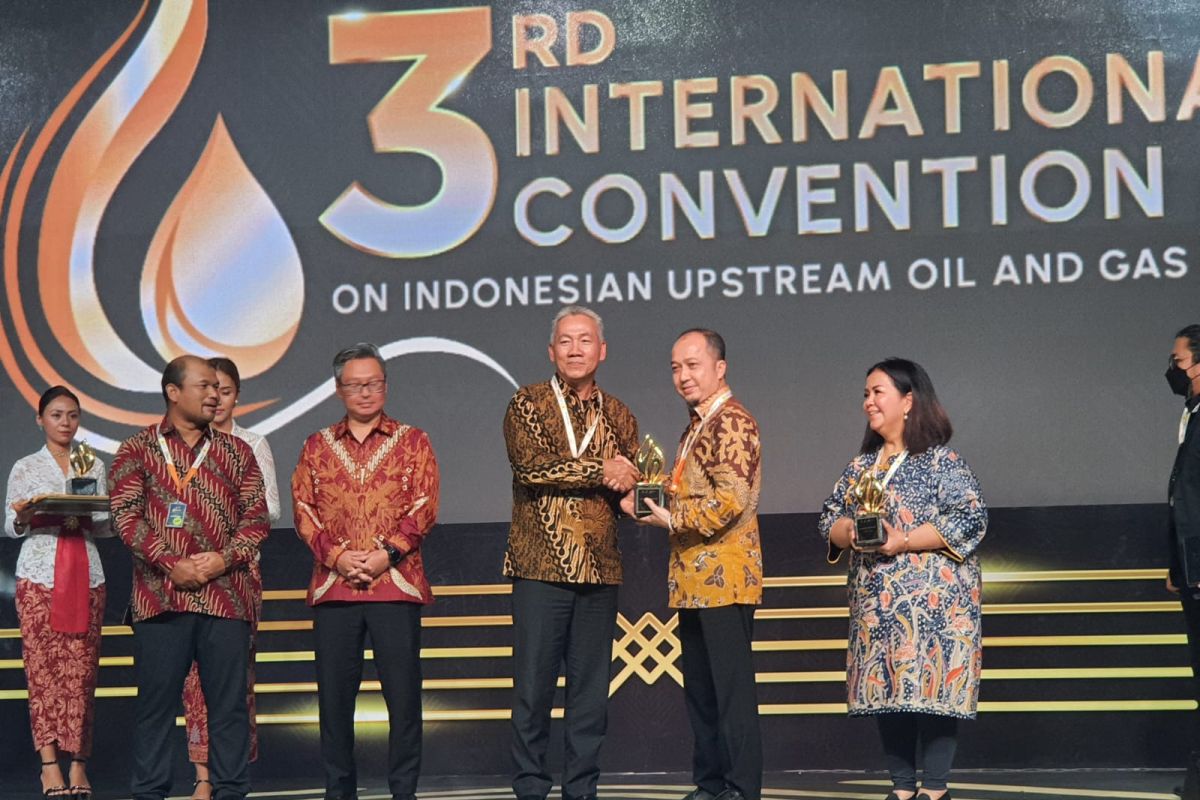 PT BSP terima penghargaan di acara 3rd International Convention on Indonesian Upstream Oil and Gas