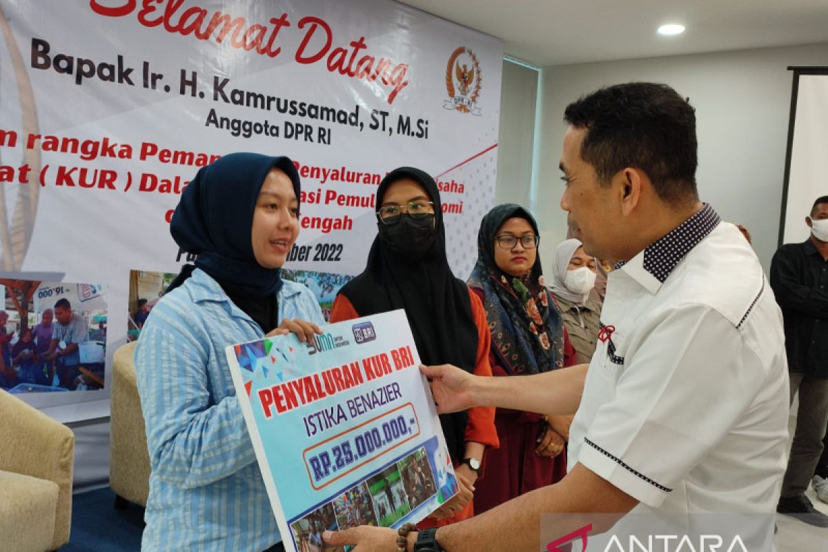 Komisi XI DPR tinjau penyaluran KUR di Palu