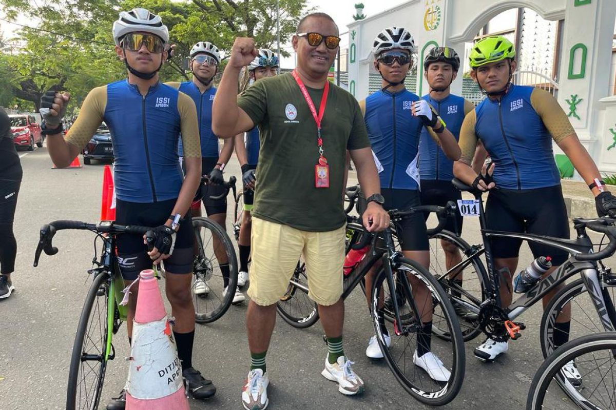 Atlet sepeda kota Ambon sumbang medali emas nomor ITT Popmal IV 2022