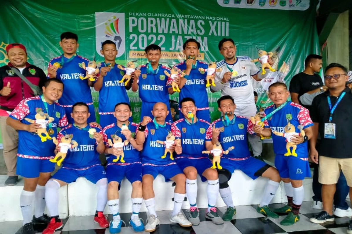 Futsal PWI Kalteng juara setelah kalahkan Lampung melalui adu penalti