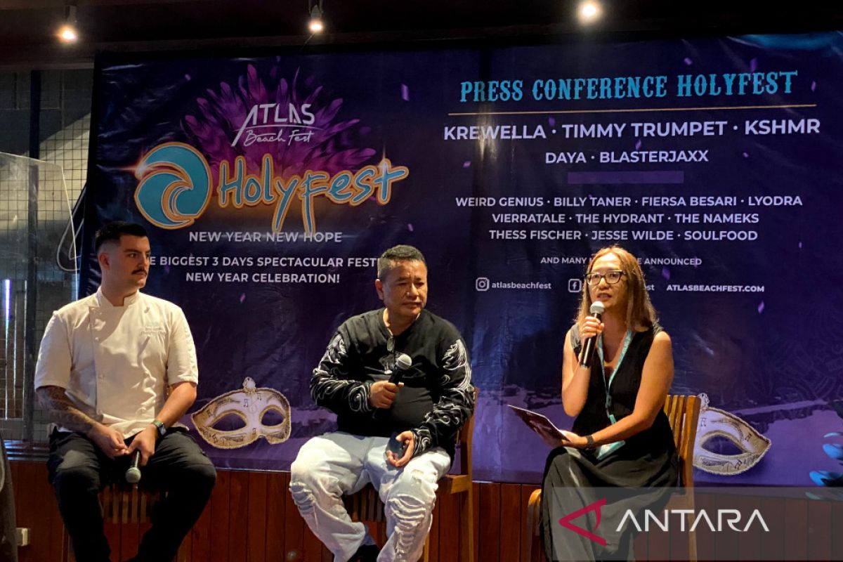 Festival Musik Holyfest di Bali targetkan 30.000 penonton