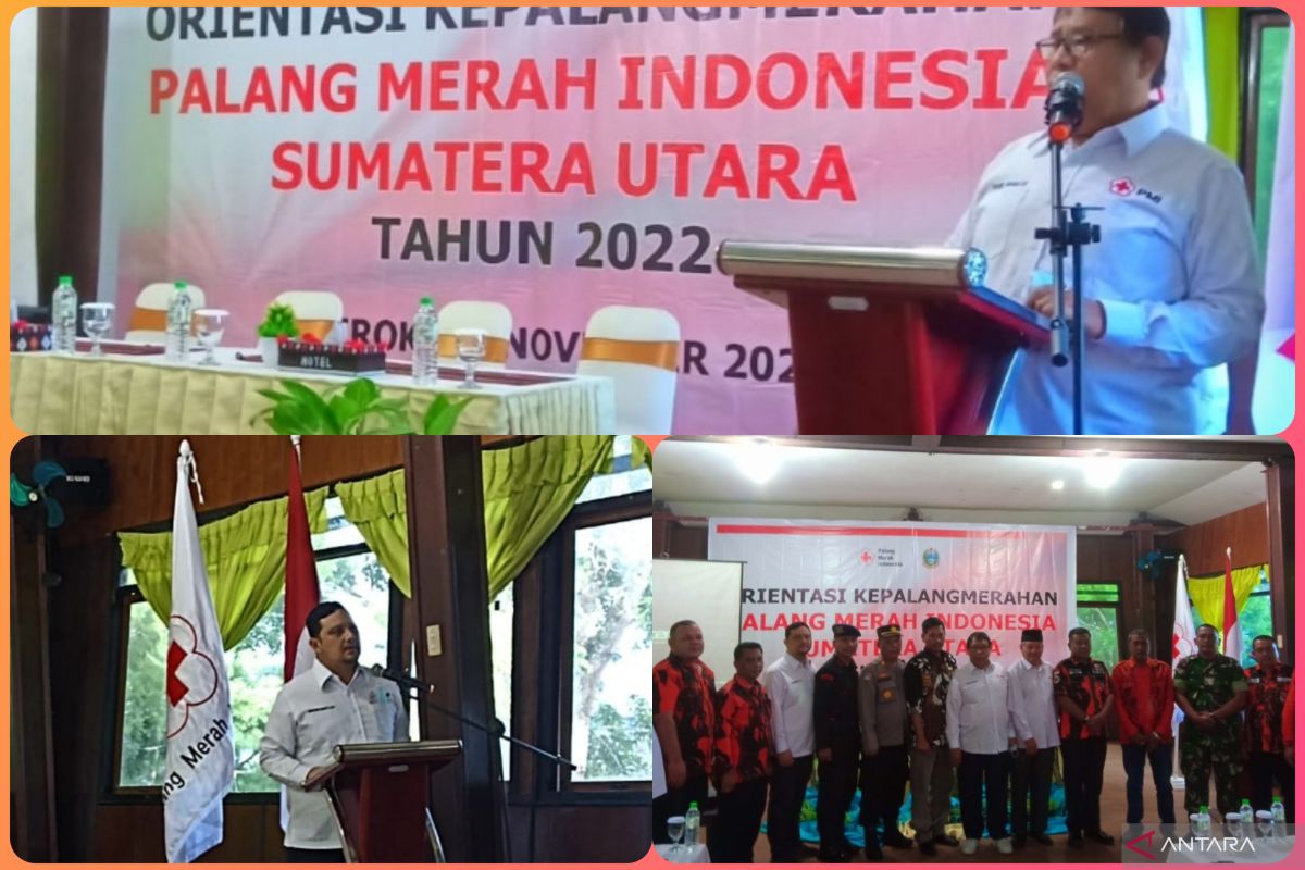 PMI Sumut gelar orientasi kepalangmerahan di Tapsel