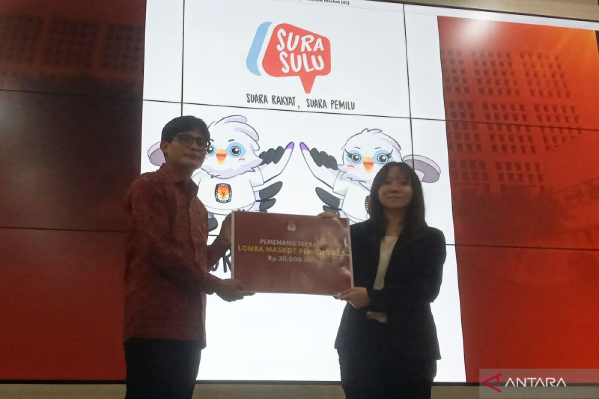 KPU umumkan "Sura" dan "Sulu" juara Lomba Desain Maskot Pemilu 2024