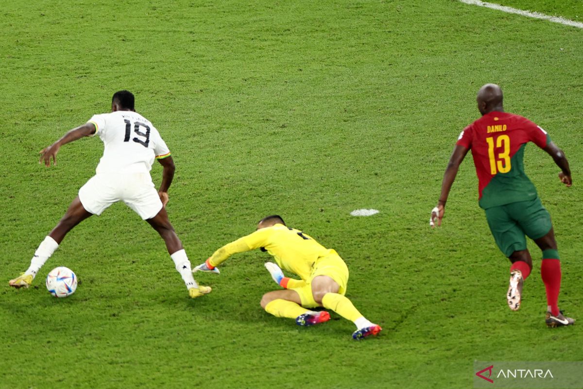 Portugal lewati ujian pertama dengan tekuk Ghana 3-2