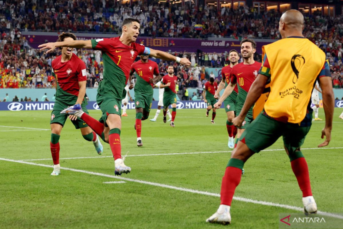 Piala Dunia: Susunan pemain Portugal vs Uruguay