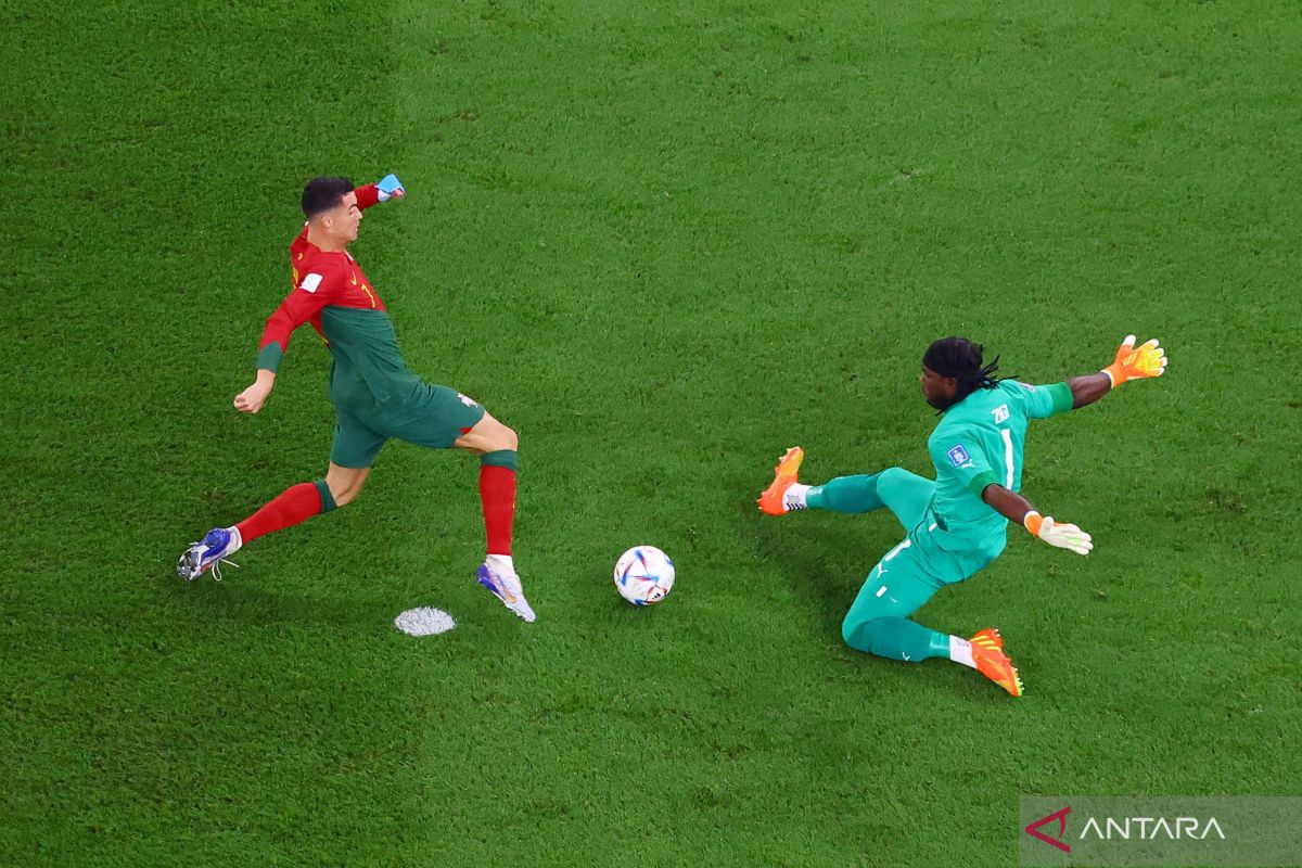 Portugal lewati ujian pertama dengan tekuk Ghana 3-2