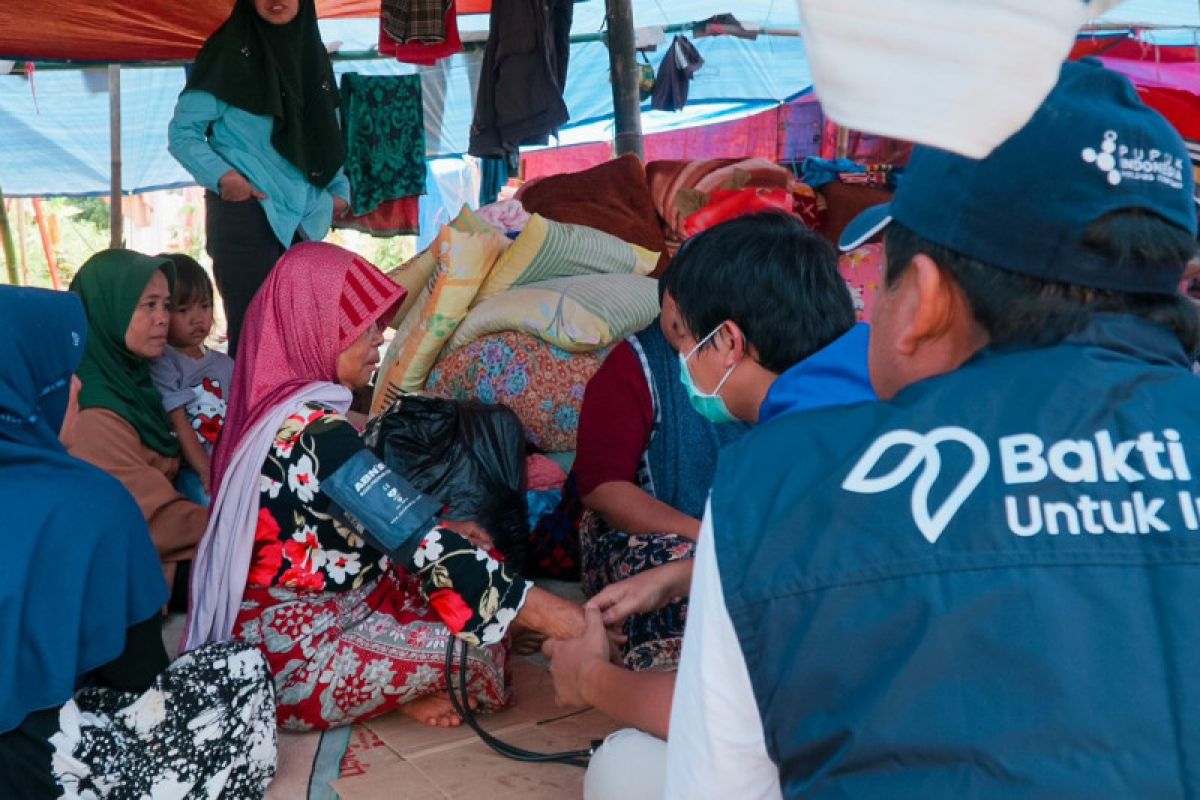 Pupuk Indonesia buka layanan kesehatan untuk penyintas gempa Cianjur
