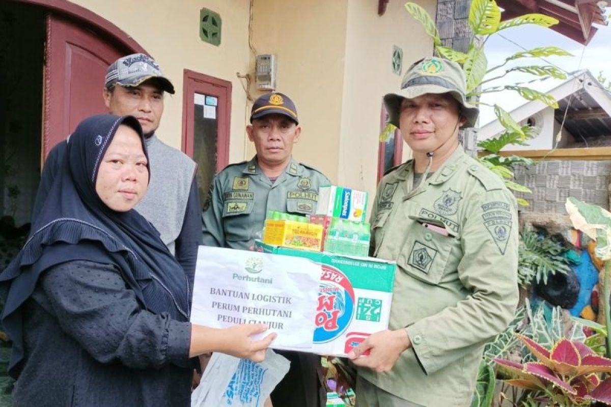 Perhutani kerahkan 120 personel polisi hutan untuk bantu korban gempa Cianjur