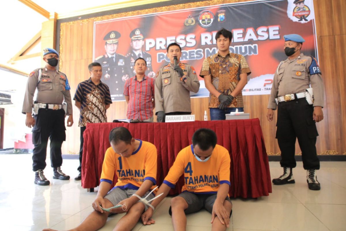 Polres Madiun ringkus kawanan pencuri mobil pikap