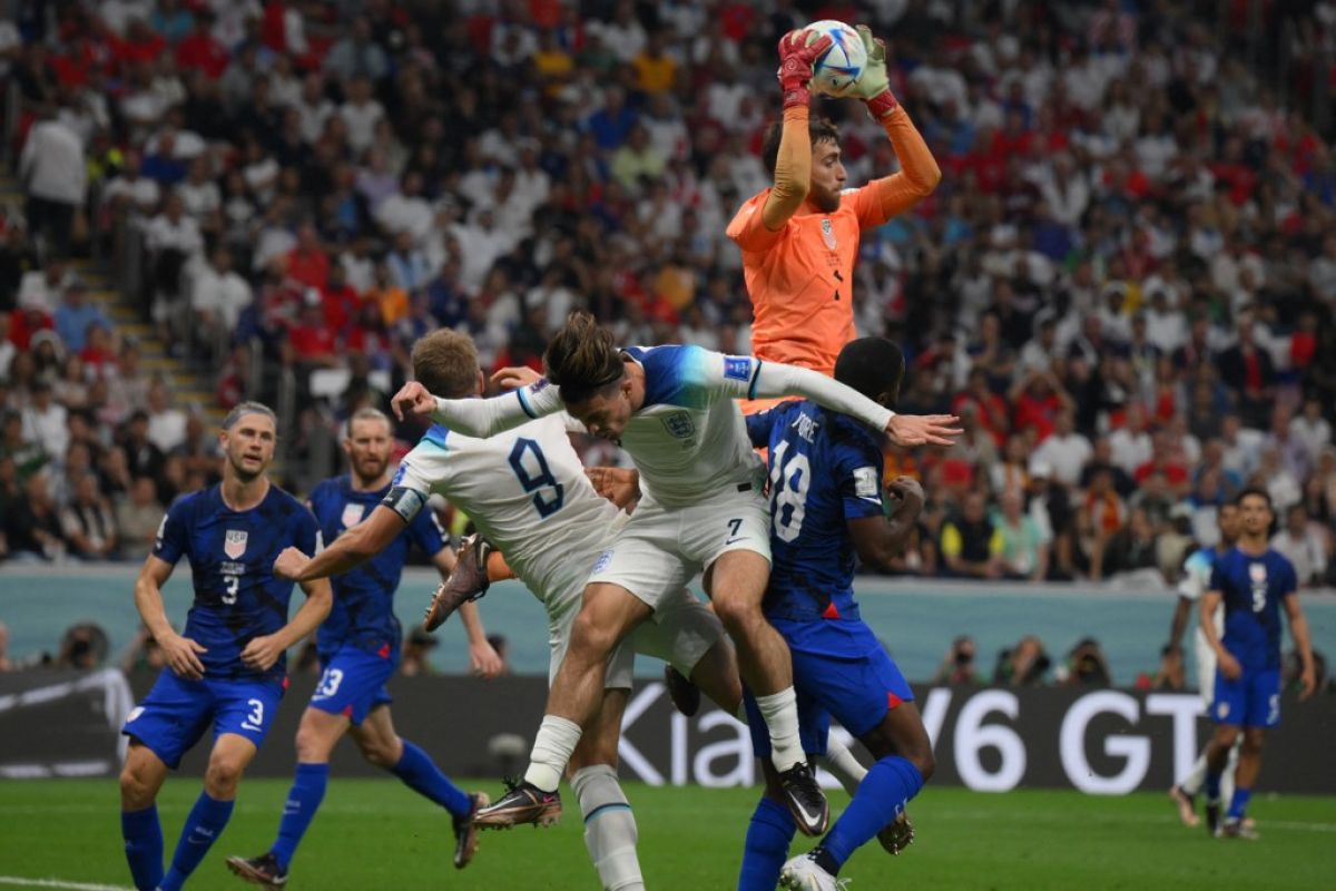 Piala Dunia 2022 - Inggris ditahan imbang Amerika Serikat 0-0
