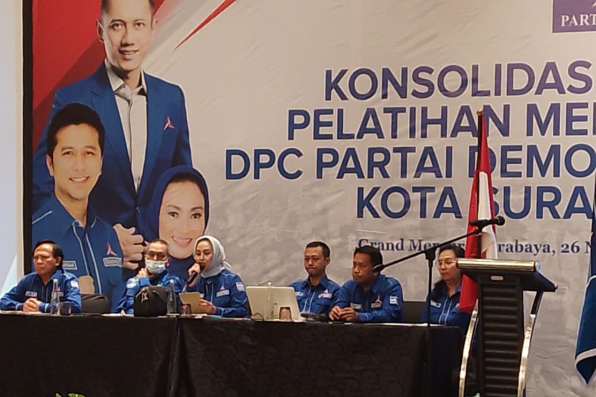 Demokrat Surabaya gencarkan konsolidasi  menangi Pemilu 2024