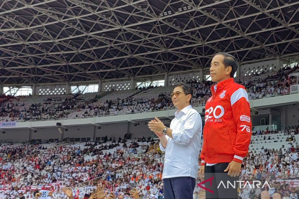 ABJ: Jokowi siratkan capres yang didukungnya saat Nusantara Bersatu