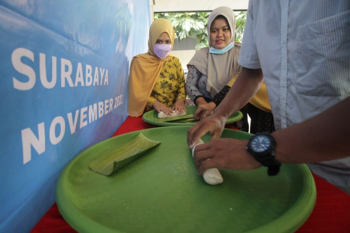 PNM Surabaya  gelar pelatihan olahan kerupuk ikan untuk nasabah