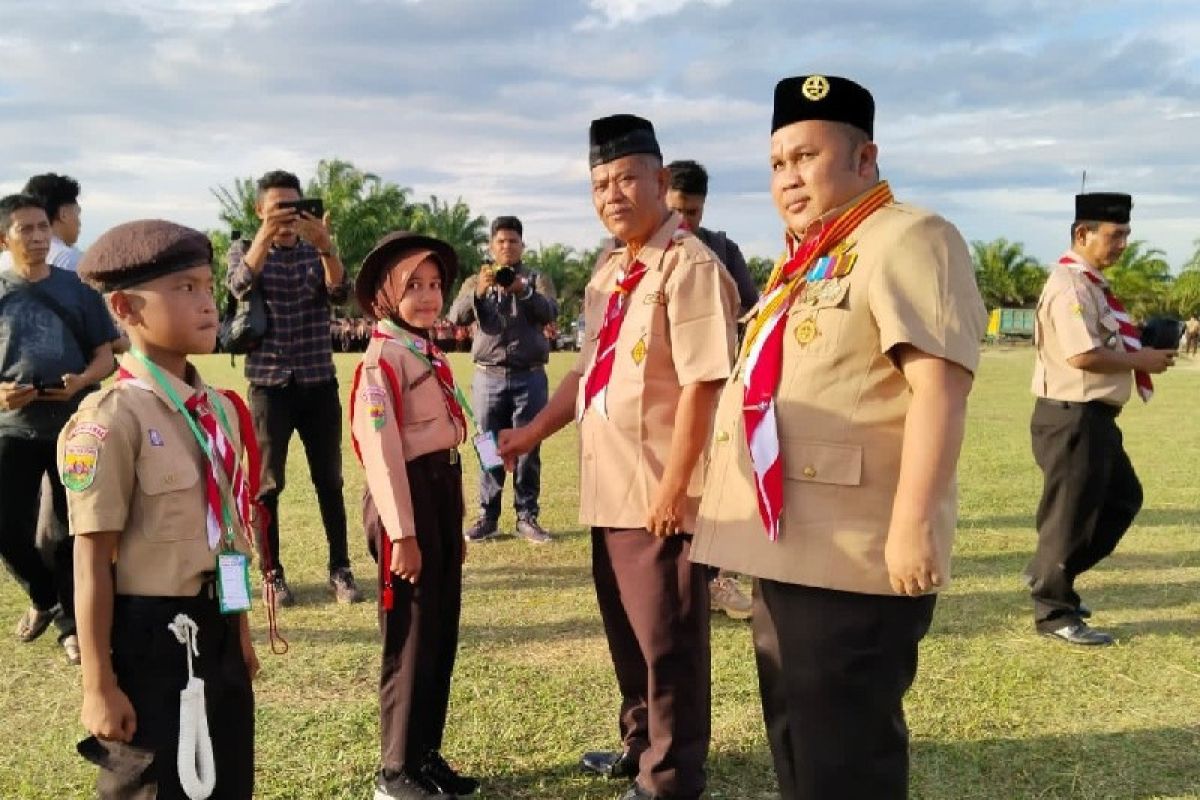 Kwarcab Pramuka Palas gelar LKP tingkat Penggalang