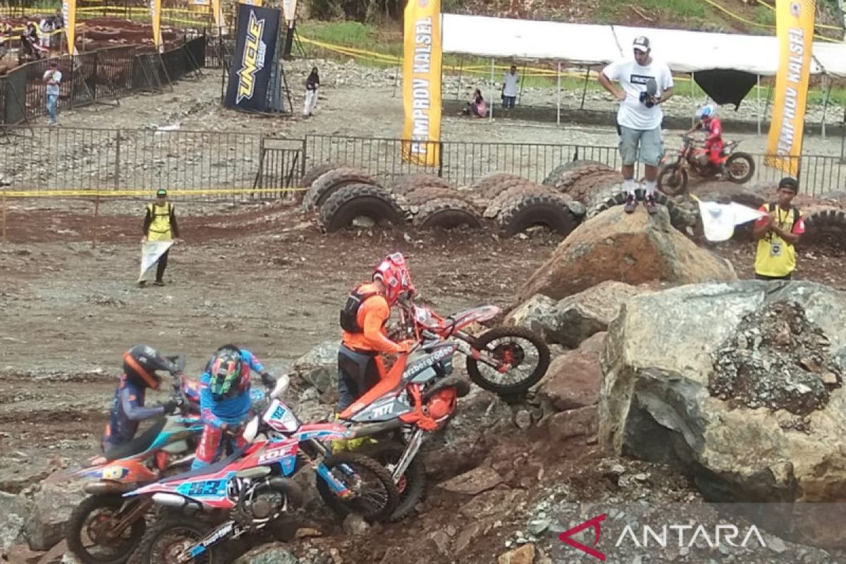 Teodor Kabachiev rajai race prologue "Uncle Hard Enduro" Kalsel