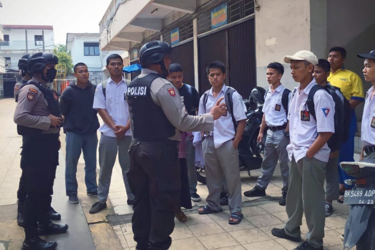 Polrestabes Medan gelar patroli skala besar antisipasi tawuran