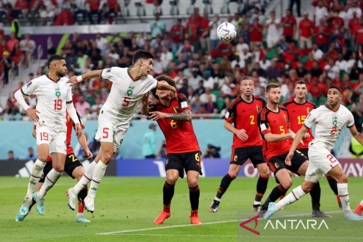 Piala Dunia: Maroko buat kejutan dengan taklukkan Belgia 2-0