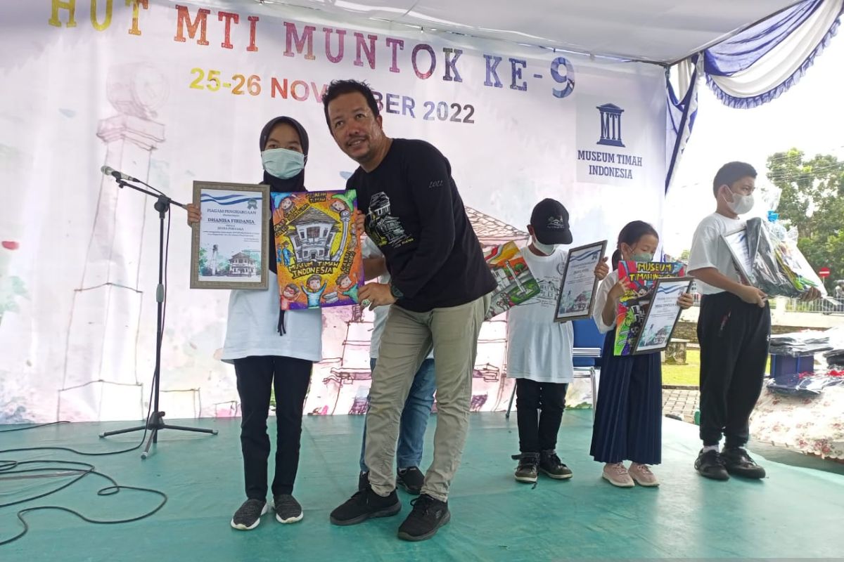 Simak keseruan HUT ke 9 Museum Timah Indonesia Muntok, gelar berbagai lomba bagi pelajar