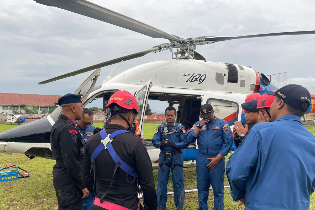 Polri kerahkan tim drone sisir lokasi terisolasi di Cianjur