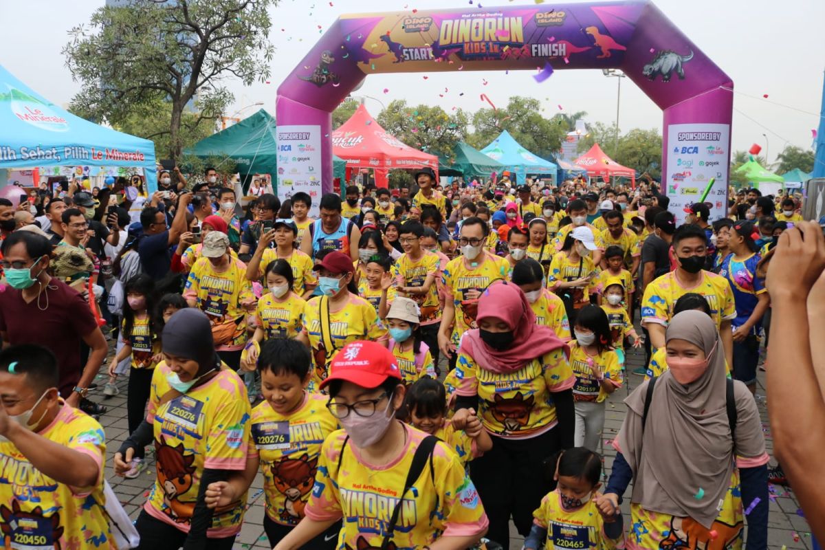 Gelaran MAG Dino Run 2022 sukses bergulir diikuti 1.800 peserta