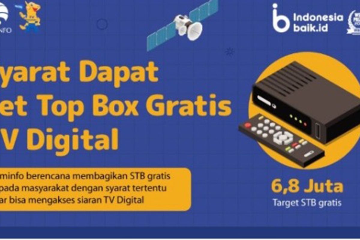 55.454 keluarga miskin di Ponorogo segera terima STB untuk migrasi TV digital