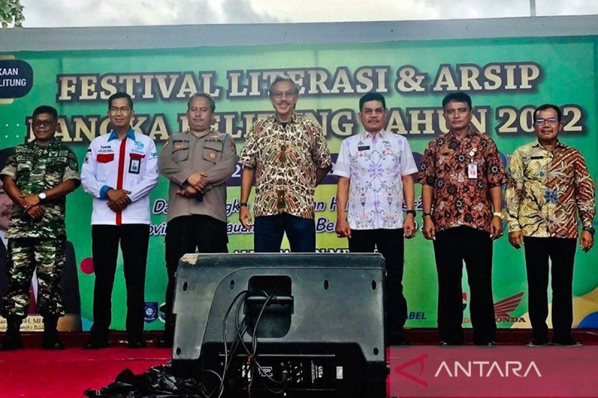 Festival Literasi dan Arsip 2022 digelar di Bangka Belitung