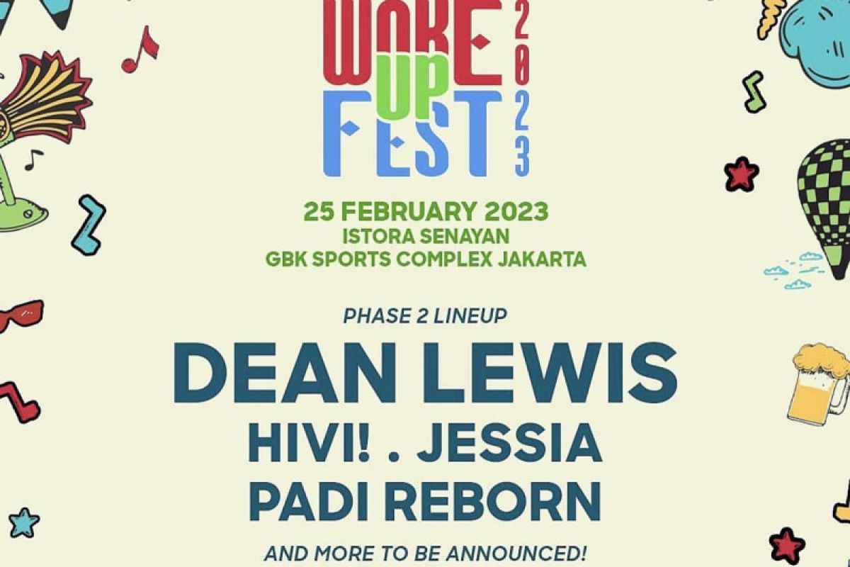One Republic hingga Hivi! akan tampil di "Woke Up Fest 2023"