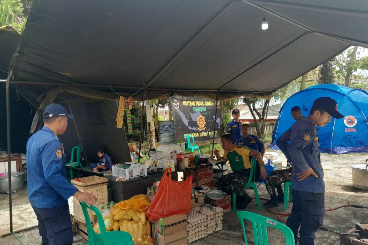 BPBD Kabupaten Tangerang bantu penanganan pengungsi dampak gempa Cianjur