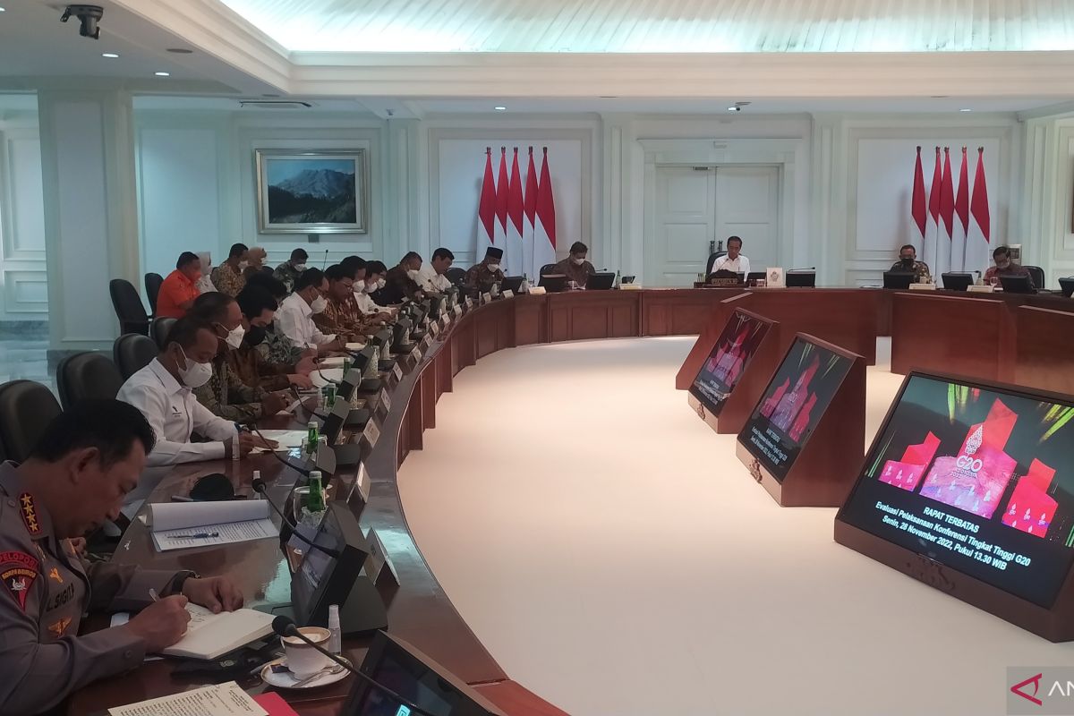 Presiden Jokowi membentuk gugus tugas khusus tindak lanjuti kesepakatan di KTT G20