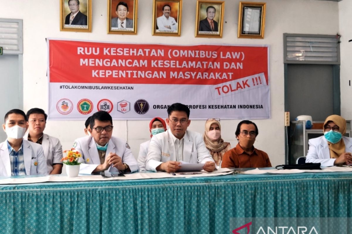 IDI Sumbar nyatakan sikap tolak RUU Kesehatan Omnibus Law