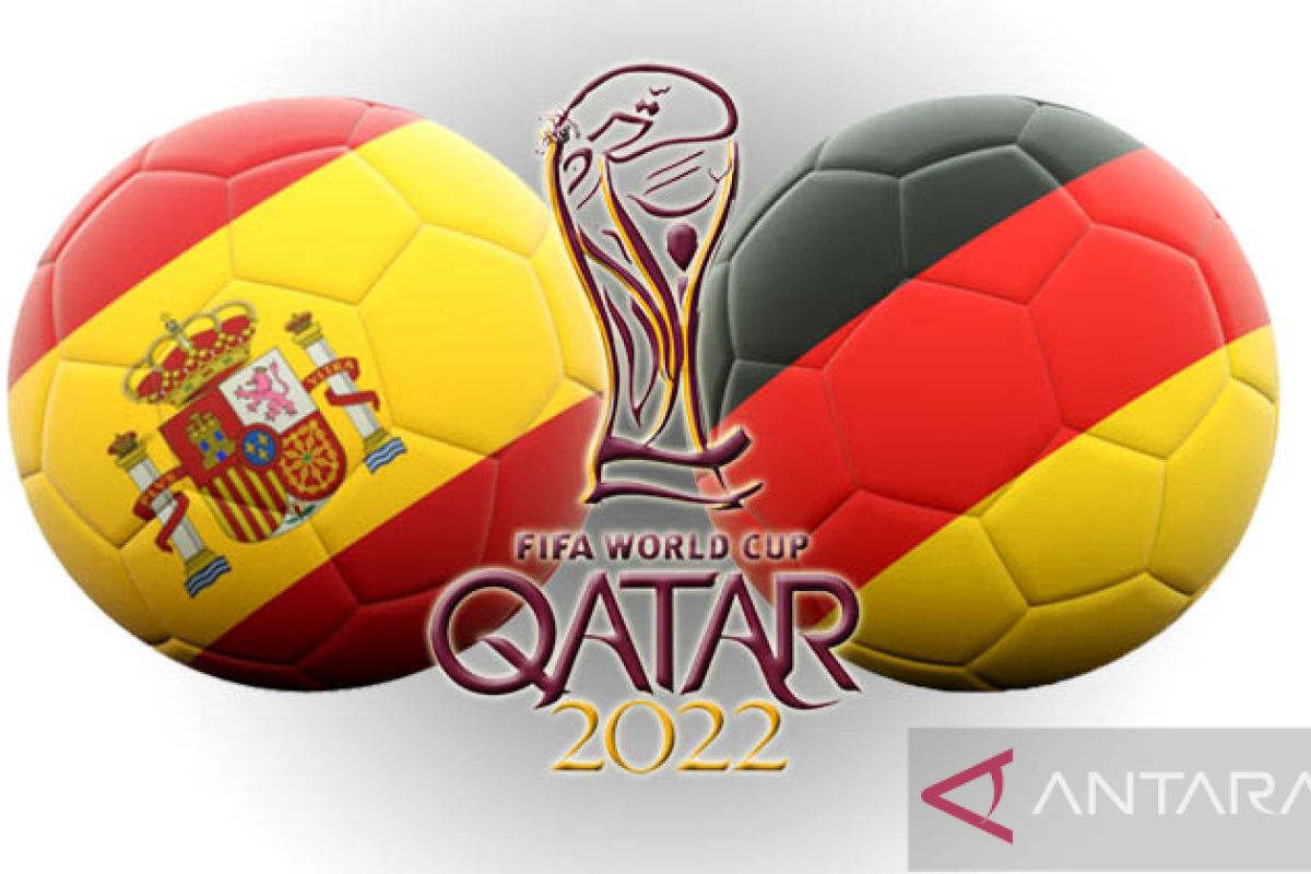 Piala Dunia : Susunan pemain Spanyol vs Jerman