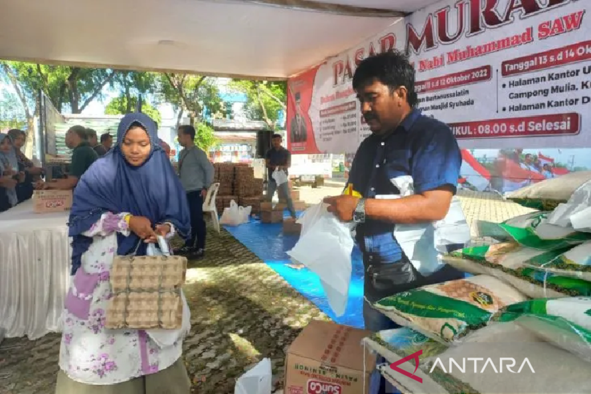 Pemko Banda Aceh kembali gelar pasar murah dan peukan UMKM, ini harganya