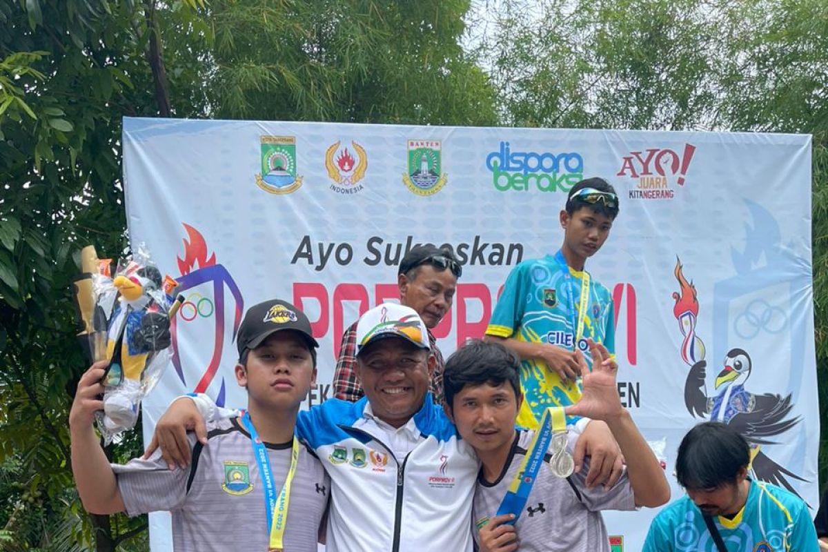 Cabang  sepatu roda Kota Tangerang raih juara umum di Porprov Banten