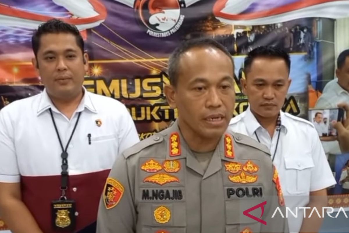 Polisi tangkap pengedar dua kilogram sabu di Palembang