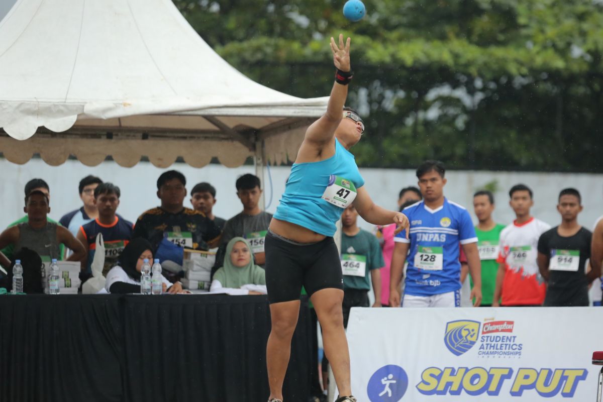 Pencetak rekor tolak peluru ditunggu di National Championship Jakarta