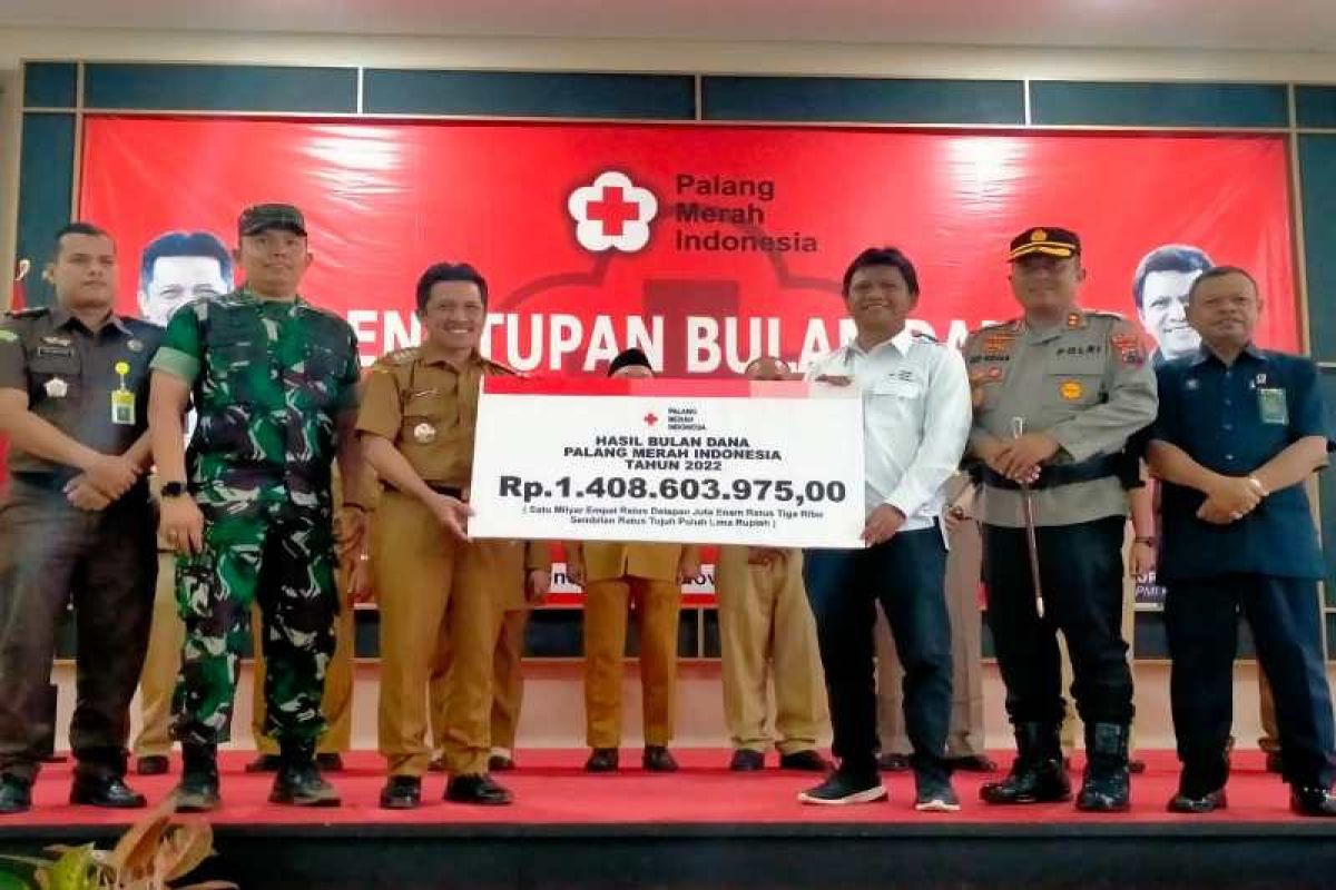 Bulan Dana PMI Wonosobo mencapai Rp1,4 miliar, lampaui target