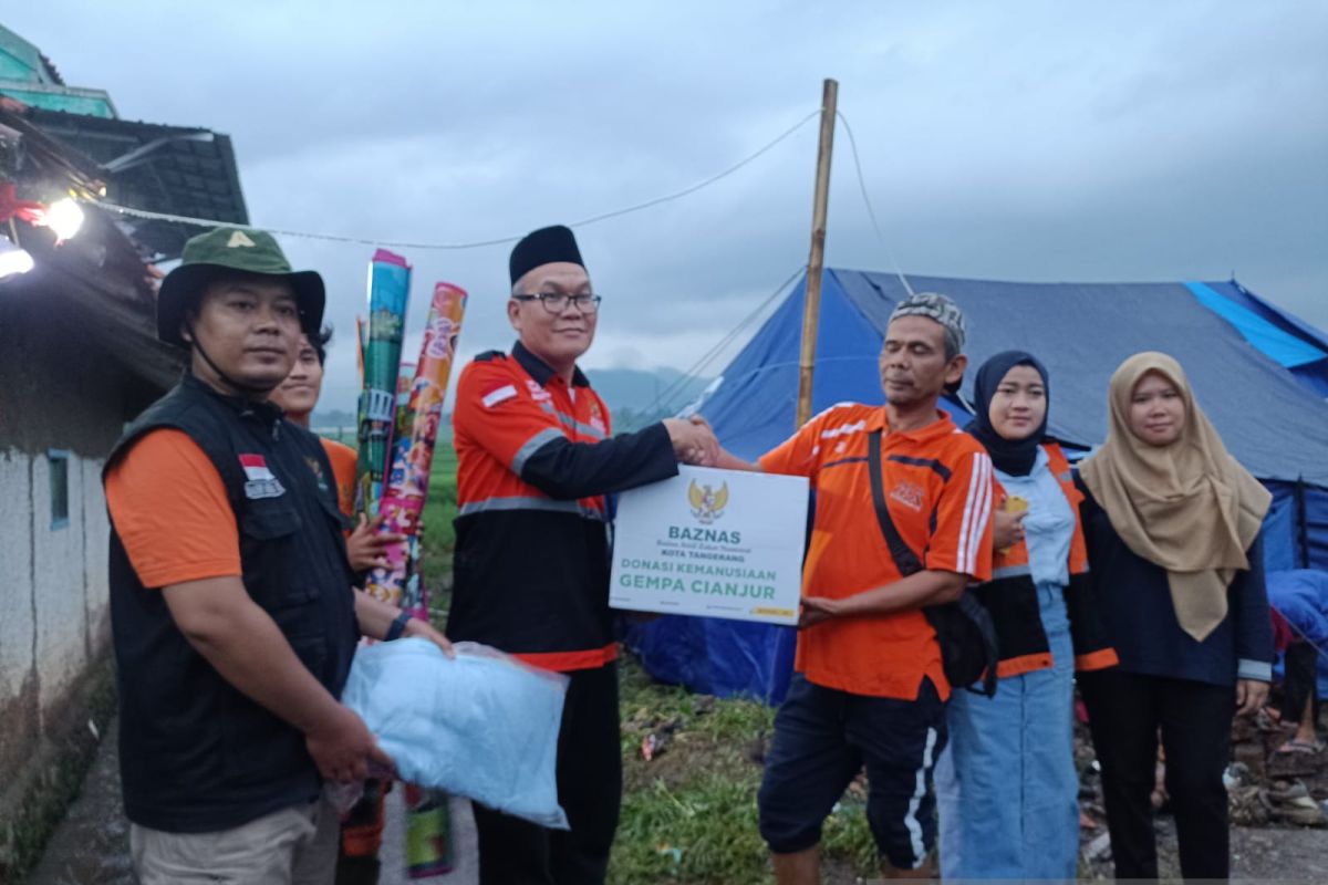Baznas Kota Tangerang buka donasi untuk korban gempa Cianjur