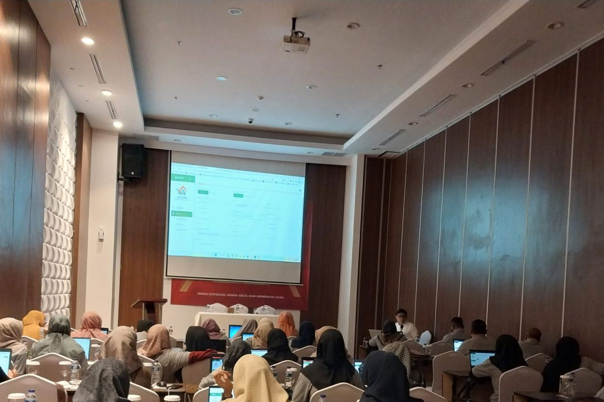 Diskop UKM Aceh sosialisasi input data lewat aplikasi