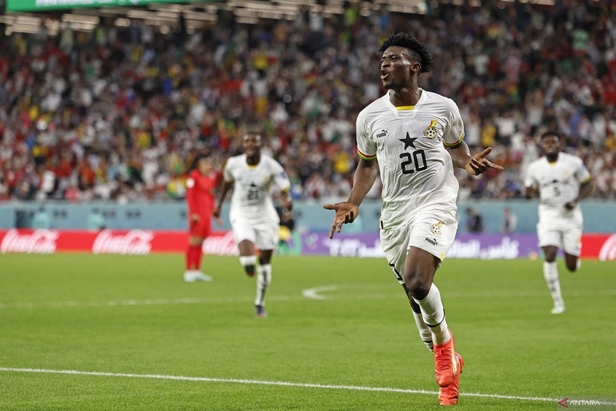 Ghana atasi perlawanan Korea Selatan 3-2