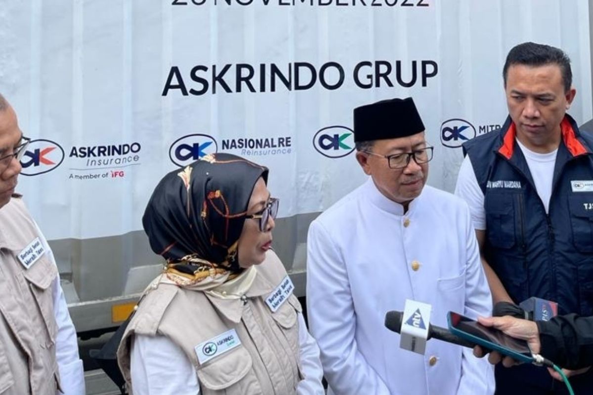 Askrindo Group serahkan bantuan untuk korban gempa Cianjur