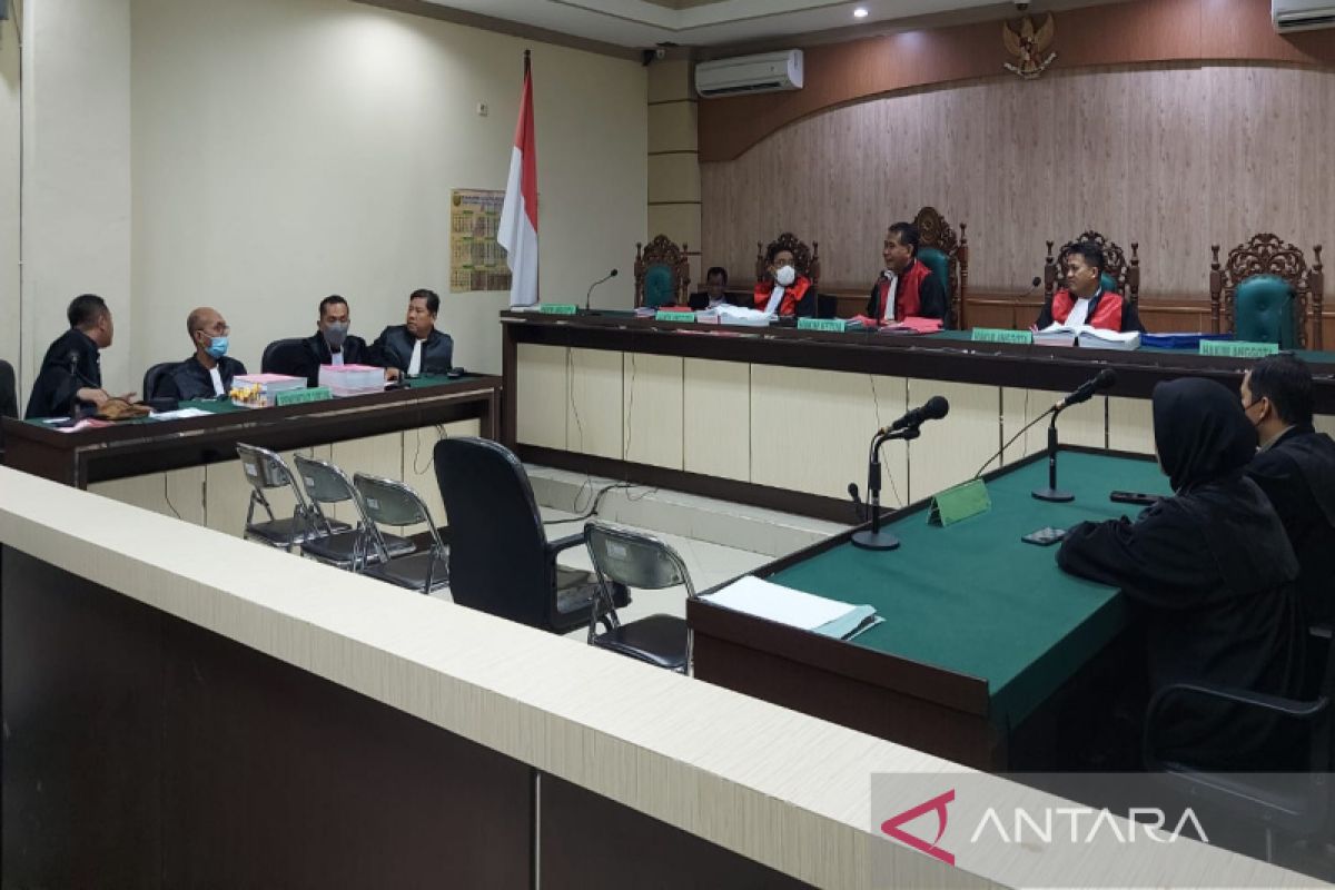 Hakim tolak eksepsi terdakwa korupsi proyek galangan kapal Banjarmasin