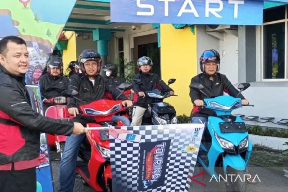 PLN Bangka Belitung keliling Pangkalpinang sosialisasikan motor listrik