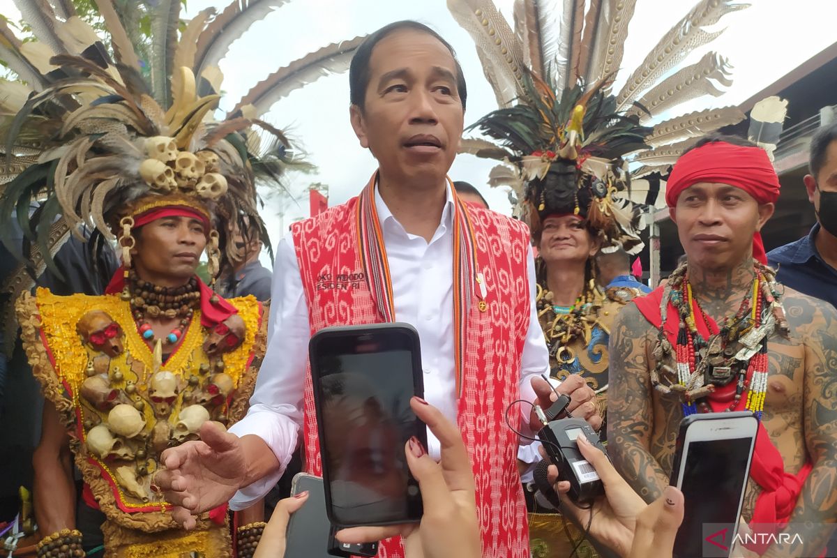 Presiden Jokowi serukan jangan ada benturan dan adu domba di tahun politik