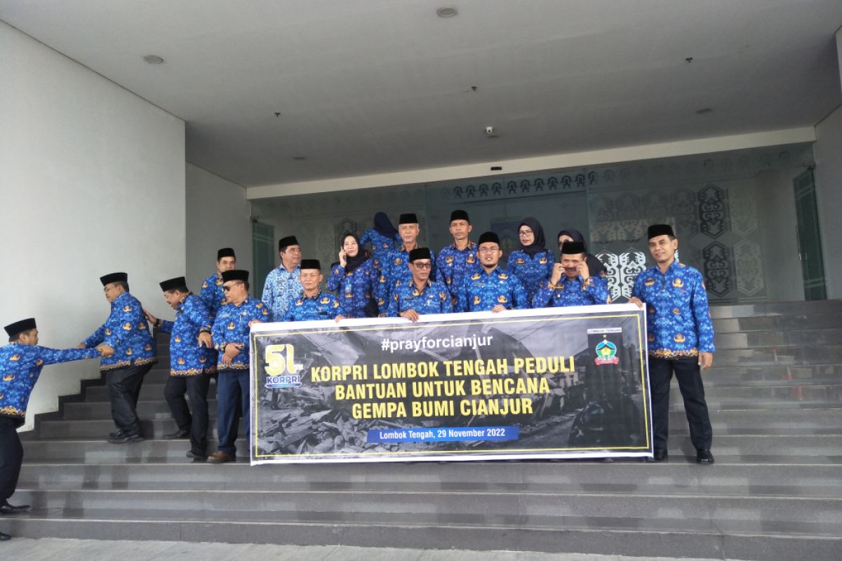 Pemkab Lombok Tengah galang donasi untuk korban gempa Cianjur
