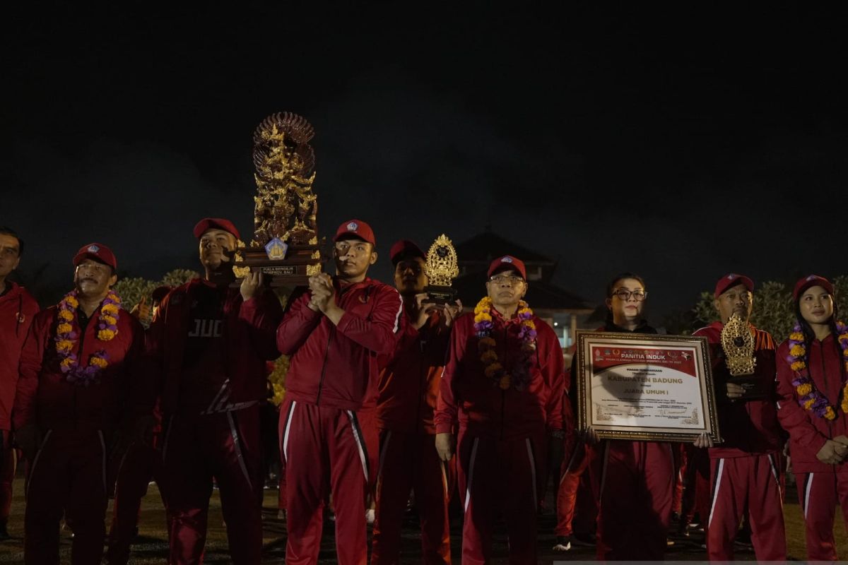 Pemkab Badung apresiasi atlet yang berturut-turut juara umum Porprov Bali